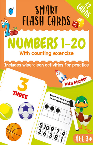 Smart Flash Cards-Numbers 1-20